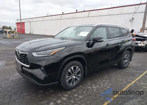 2021 Toyota Highlander Xle from USA, damaged, VIN 5TDGZRBHXMS154262